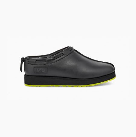 UGG Tasman Sundae Black Yellow Slippers for Men (LKMQ18592)